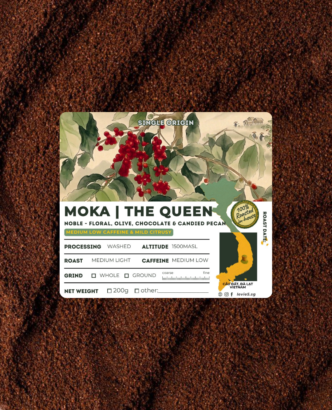 MOKA | THE QUEEN OF COFFEE | Limited Edition