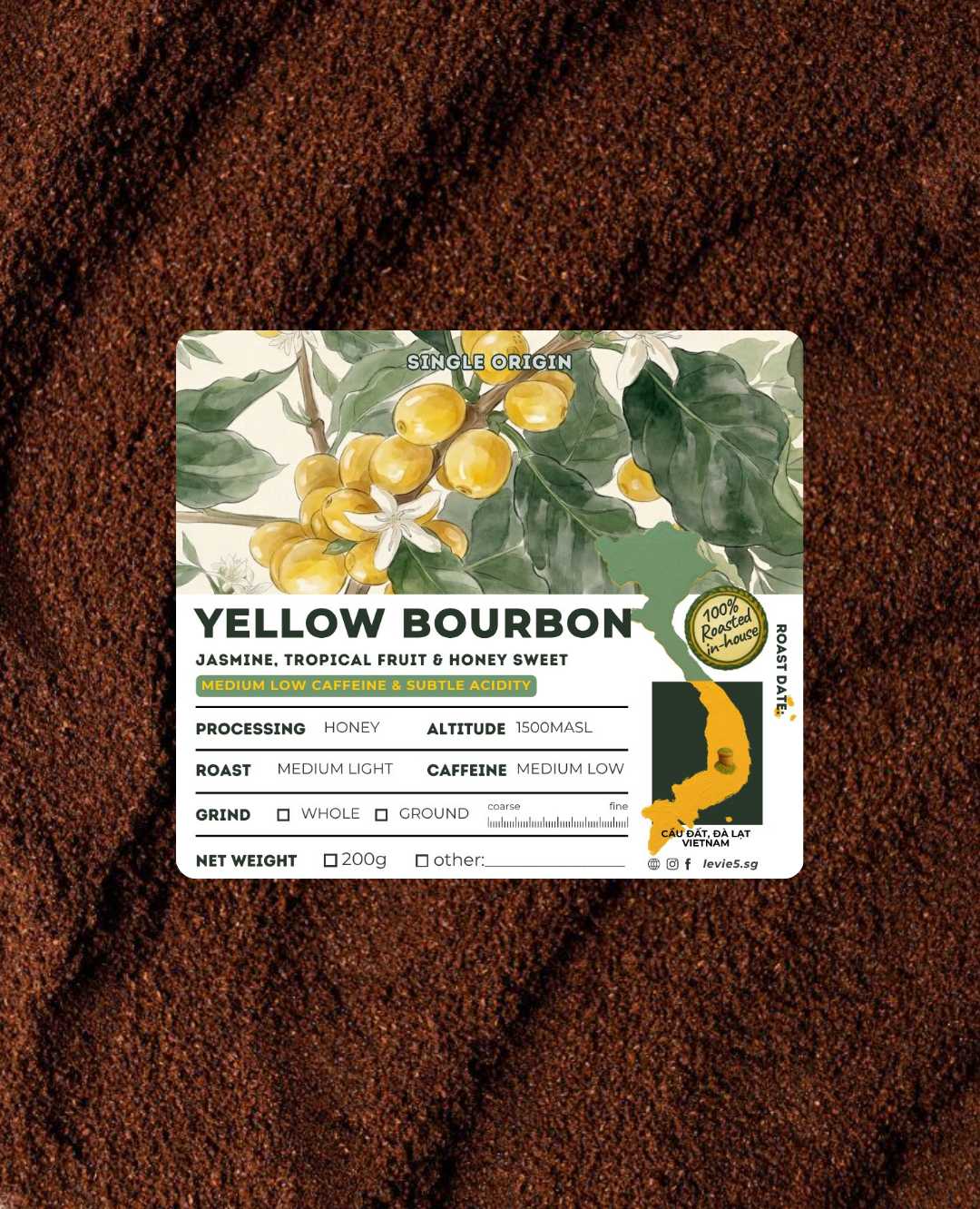 YELLOW BOURBON | 100% VNM Arabica